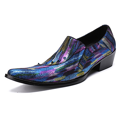 purple and black mens dress shoes