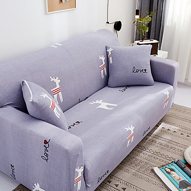 Big Printed Sofa Cover Stretch Couch Cover Sofa Slipcovers For 3
