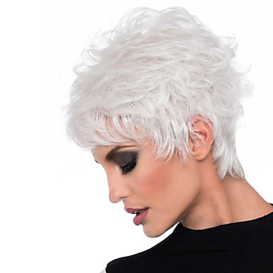 high quality white wig