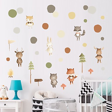 HOT Ceiling Lamp Self-Adhesive Wall Stickers Kids Room Home Decoration CN/_ FM