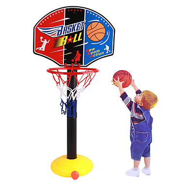 baratos Diversão Ao Ar Livre &amp; Esportes-20-45 inch Brinquedos de basquete Cesta de basquete Brinquedo de gol de basquete Esportes Exterior Mini Ajustamentos de Altura Crianças Para Meninos Para Meninas Brinquedos Dom 1 pcs