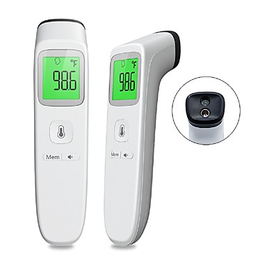 [$86.99] In Stock Non-contact Infrared Thermometer Digital Clinical  Thermometer Baby Forehead Thermometer with CE & FDA Approved for Kids / Men and Women / Mini Style / Switching Between ℉/ ℃