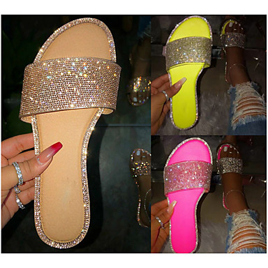 Sparkling Glitter, Women's Slippers 
