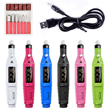 baratos Esmalte e Gel para Unhas-Acessórios para unhas Durável Clássico Estilo bonito Diário Ferramenta Manicure Elétrica Ferramentas de Pedicure para