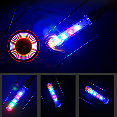 colored bike lights