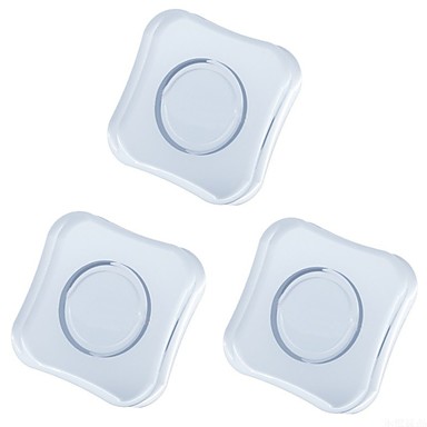 baratos Acessórios de Interior-3 pcs universal magia nano adesivos nenhum traço magia nano pasta ocasional almofada de borracha adesivos de parede forte adsorção etiqueta da mesa adesivo pasta de gel