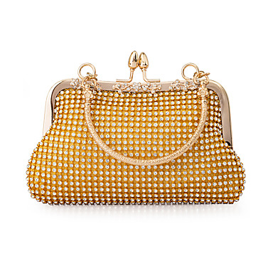 Indian Inspired Beaded Fuchsia Silk Clutch with Pearls and Crystals