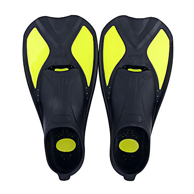 cheap Mascaras de Mergulho, Snorkels &amp; Pés de Pato-Fins de Mergulho Pala Longa Alça Ajustável Mergulho Snorkeling Scuba Silicone Neoprene - para Infantil Amarelo Azul