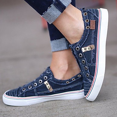 denim shoes women's heels