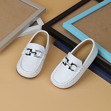 boys white loafers