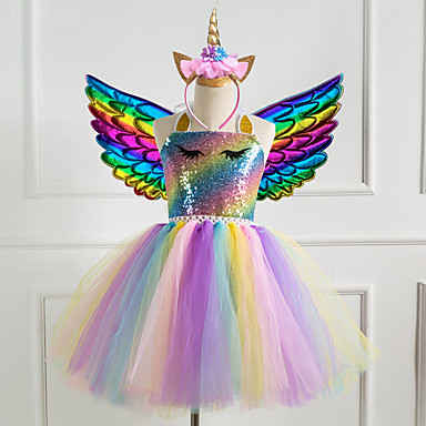 rainbow dress for girl online