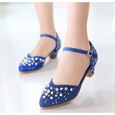 glitter flower girl shoes