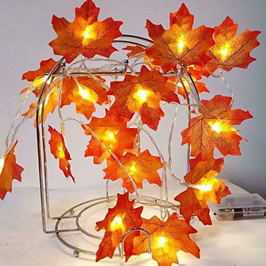 3M 20LED Maple Leaf String Lights Fairy Lights Wedding Party Xmas Garland Decor 