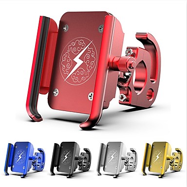 cheap Acessórios de Interior-Titular do telefone da motocicleta gps mount holder bicicleta de montanha de navegação rotativa liga de alumínio suporte do telefone móvel para ios android telefone