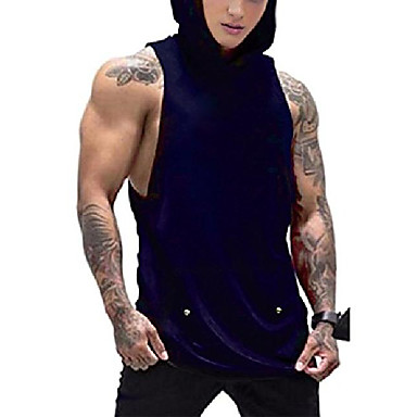 hooded muscle tank