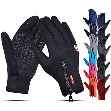 CYCLING TOUCH SCREEN GLOVES WATERPROOF BICYCLE OUTDOOR JOGGING SKIING HIKING AUS