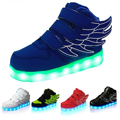 Toddler//Little Kid//Big Kid adituo LED Light Up Walking Shoes USB Rechargeable Luminous Fashion Sneakers for Kids Boys Girls