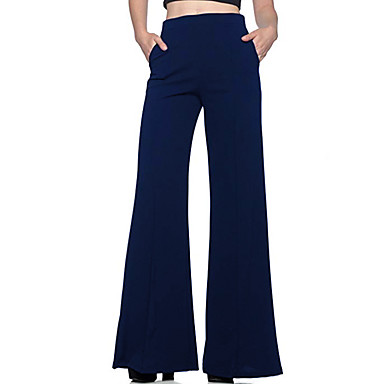 red white and blue flare pants