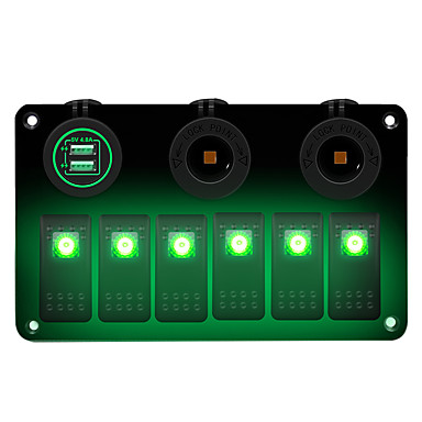 uxcell 2Pin DC 12V 25A SPST ON//OFF Car Automobile Dash Light Toggle Rocker Switch