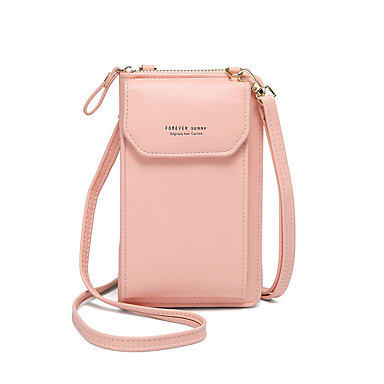 Womens bag new fashion shoulder bag Europe and the United States trend diagonal cross bag casual wild handbag,Pink,M 