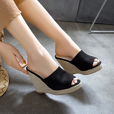 wedge heel clogs