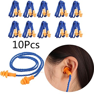Tappi per orecchie riutilizzabili in silicone impermeabile per naso con stringa di protezione per naso per adulti all'aperto e bambini immersioni surf