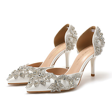jewelled bridal shoes