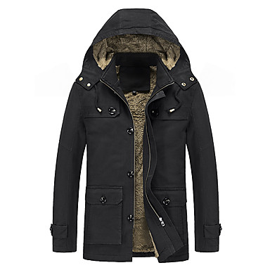 tactical hooded trench coat