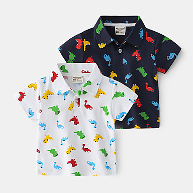polo shirt with dinosaur logo