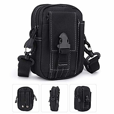 2pcs Tactical Molle Smartphone Pouch Utility Gadget Pouch Phone Tool Holder 