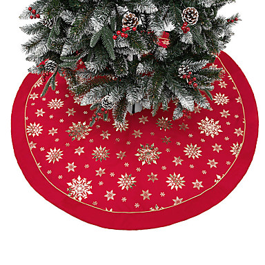 Falda De Árbol De Navidad Funda De Estera Gruesa De Hilo Falda De Árbol De Navidad Funda De Estera Gruesa De Hilo