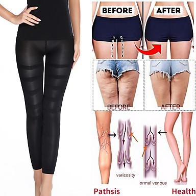 Women HOT High Waist Tummy Compression Leggings Body Shaping Slimming Tone Panty 