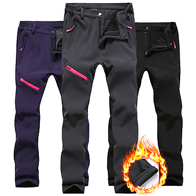 Women's Fleece Lined Pants Hiking Pants 