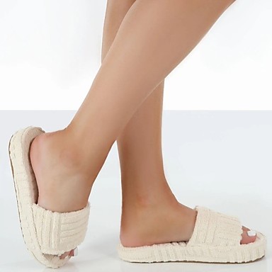 wedge heel bedroom slippers