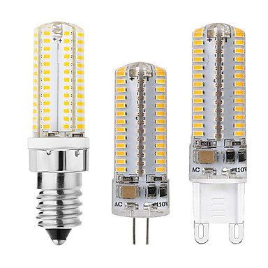 LED Corn Bulb G4 G9 Silicone Crystal Filament 3014SMD AC DC 12V 220V Light Lamp