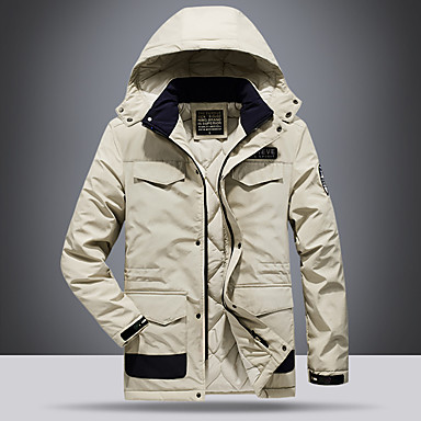 Men Coats Winter Sale Camouflage Zipper Parka Jackets Long Sleeve Pea Coat Blouse Overcoat Casual Windproof Jacket 