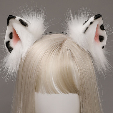 Mori style little plush cat headband headdress Bridal Halloween Christmas gift