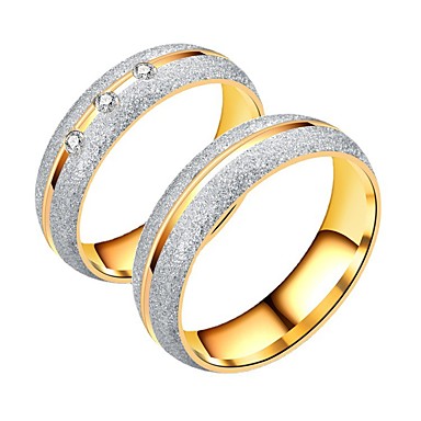 8 8mm Twinkling golden stainless steel  RING size 7 11 USE SELLER 10 9
