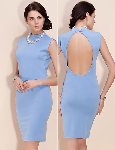 Ts Chinese Style Open Back Halter Bodycon Dress 261016 2019 4949 