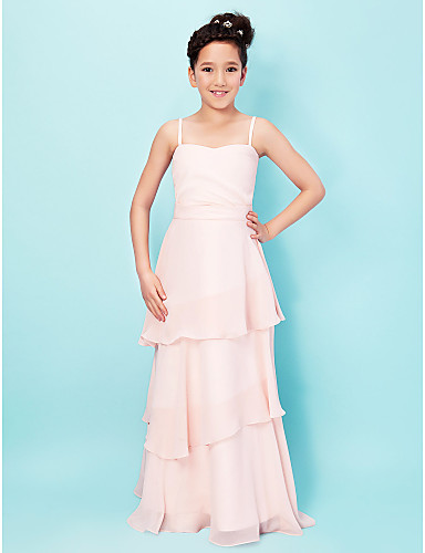 Satin Junior Bridesmaid Dresses