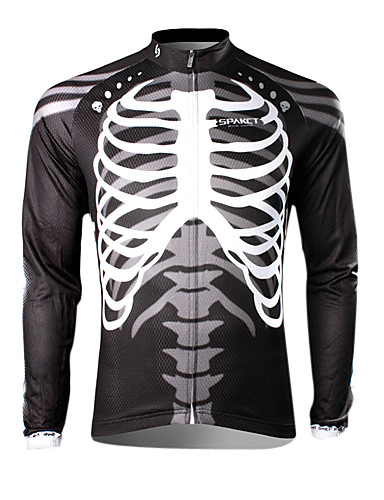 skeleton bike shirt