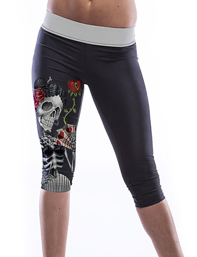 knee length yoga leggings