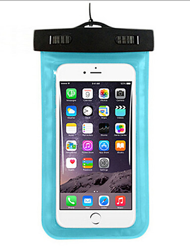 baratos Bolsas Impermeáveis &amp; Caixas Secas-Caixas secos Bolsas Impermeáveis Celular Impermeável Mergulho e Snorkeling PVC Amarelo Verde Azul Roxa Preta Branco