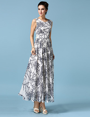 boho chiffon kleid