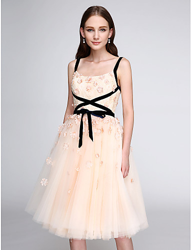 Knee Length Tulle Dresses
