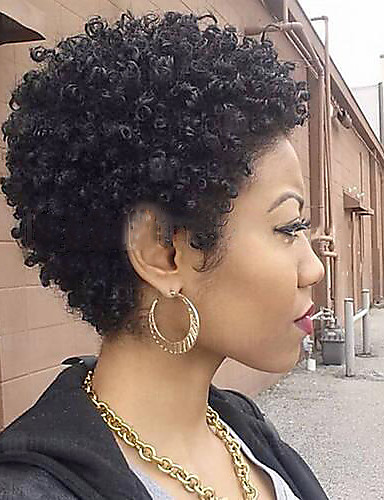 short afro american wigs