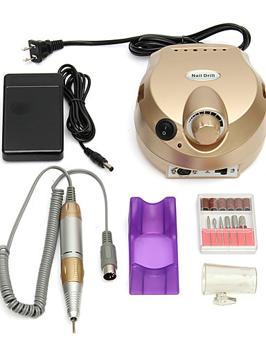 baratos Cuidados de Unhas-1pç Metal Acessórios para unhas Chique &amp; Moderno Ferramenta Manicure Elétrica para Unha de Dedo Unha de Dedo do Pé / Eléctrico Ferramenta de Manicure