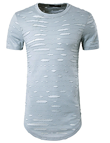 tee shirt troué homme