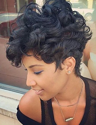 Korotkie Pricheski 2019 Afro Amerikanskie Pariki Poisk Lightinthebox