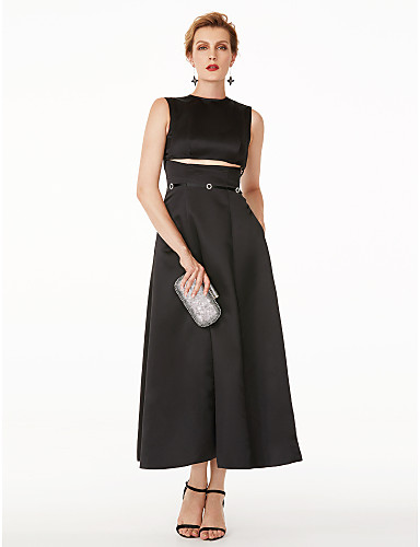 Tea Length Little Black Dress